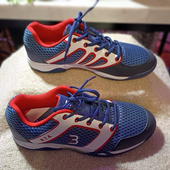 NWOB/Bia Force X, Blue, Red, White, Lace-Up, Men Size 11, Athletic Shoes main image 12